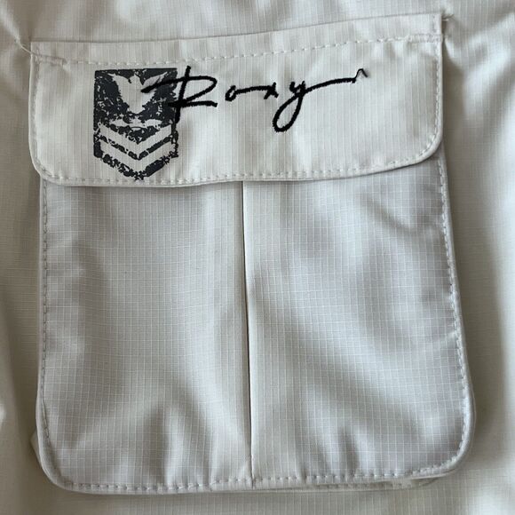 NWT ROXY X-Series Atomic Fireball Belted‎ Hooded Jacket White Size X-Small - Picture 10 of 16